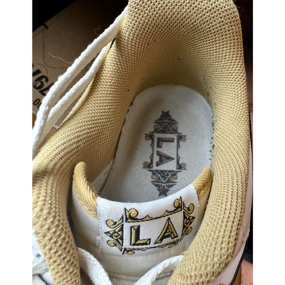 Nike Air Force 1 Low 2011 White Metallic Gold AF1 Sneakers 315122-145 Leather 14 - Picture 12 of 12